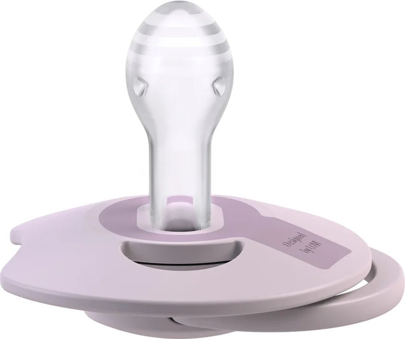 Chupete fisiológico LOVI Prime 18m+ 2uds Baby Lilac/Violet - MINI MUNDO
