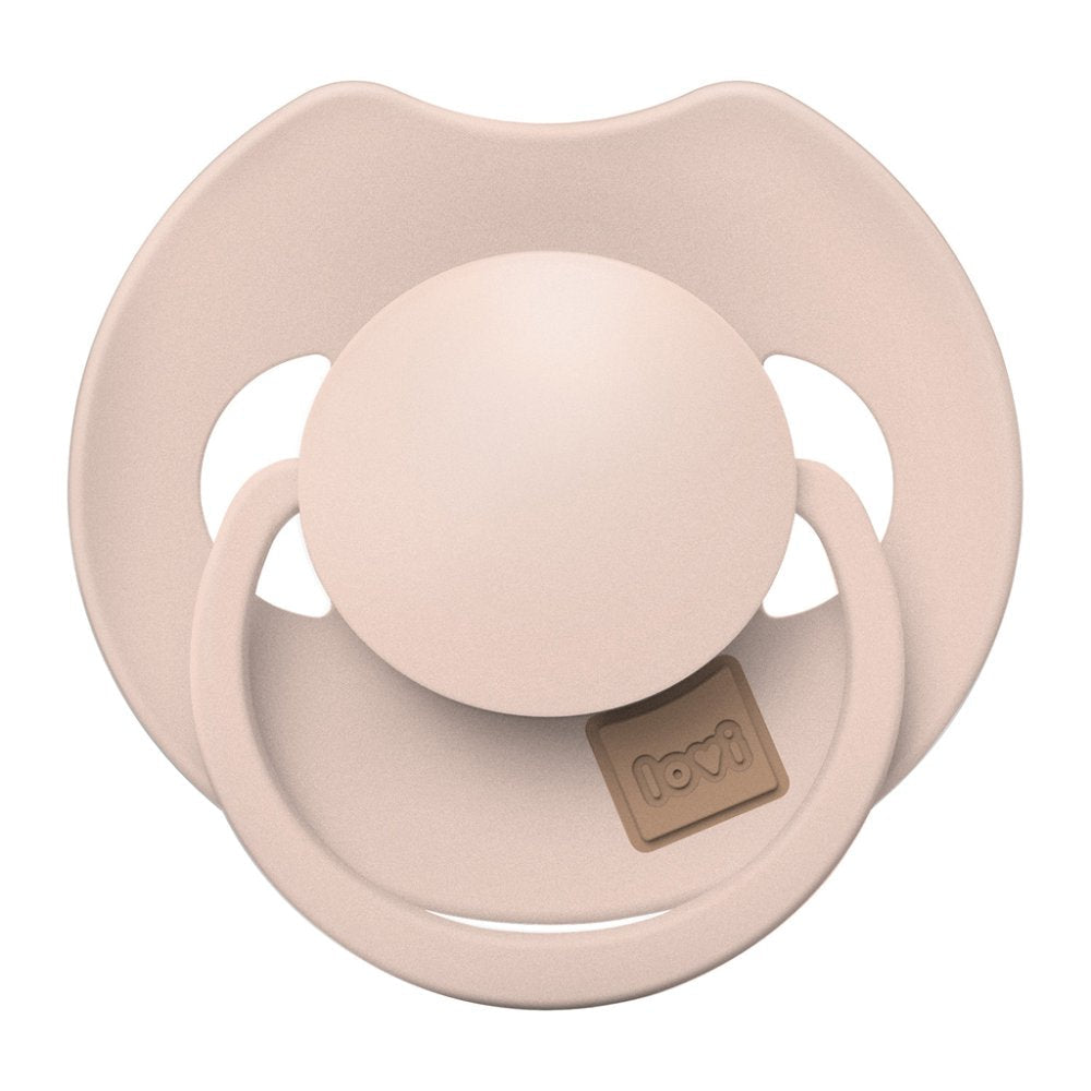 Chupete LOVI Prime Silicona Dinámico 0 - 6 Meses Nude | Chupete Fisiológico Bebé - MINI MUNDO