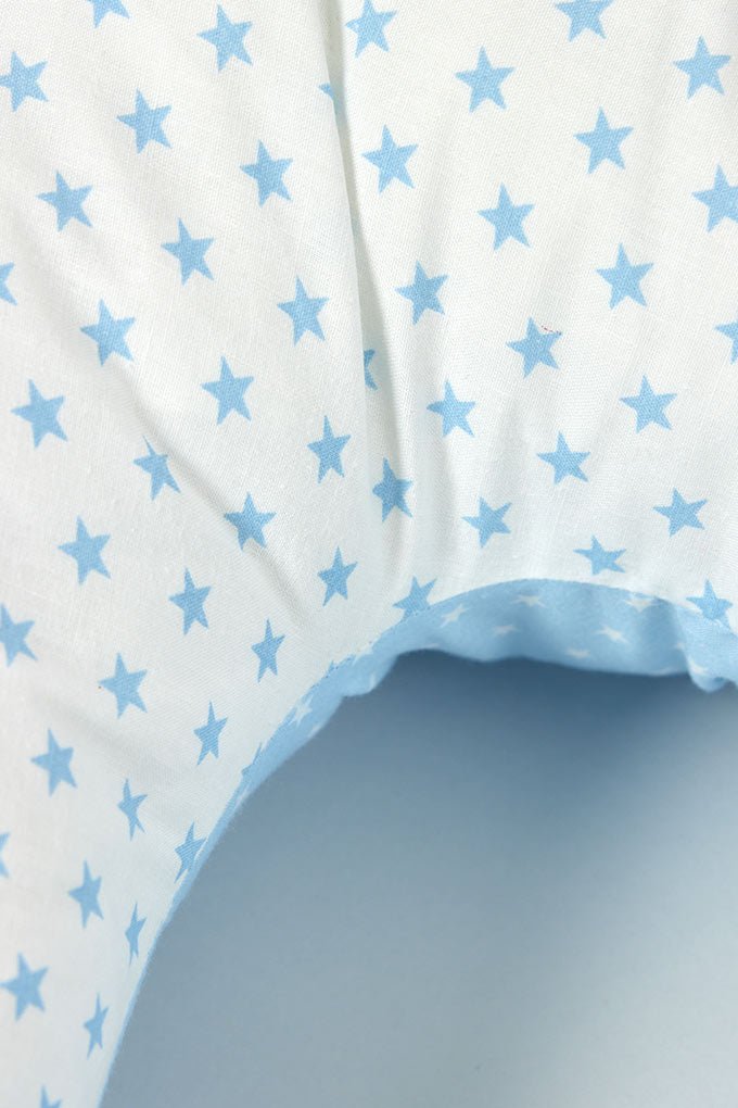Cojin de lactancia - estrellas azul o rosa - MINI MUNDO