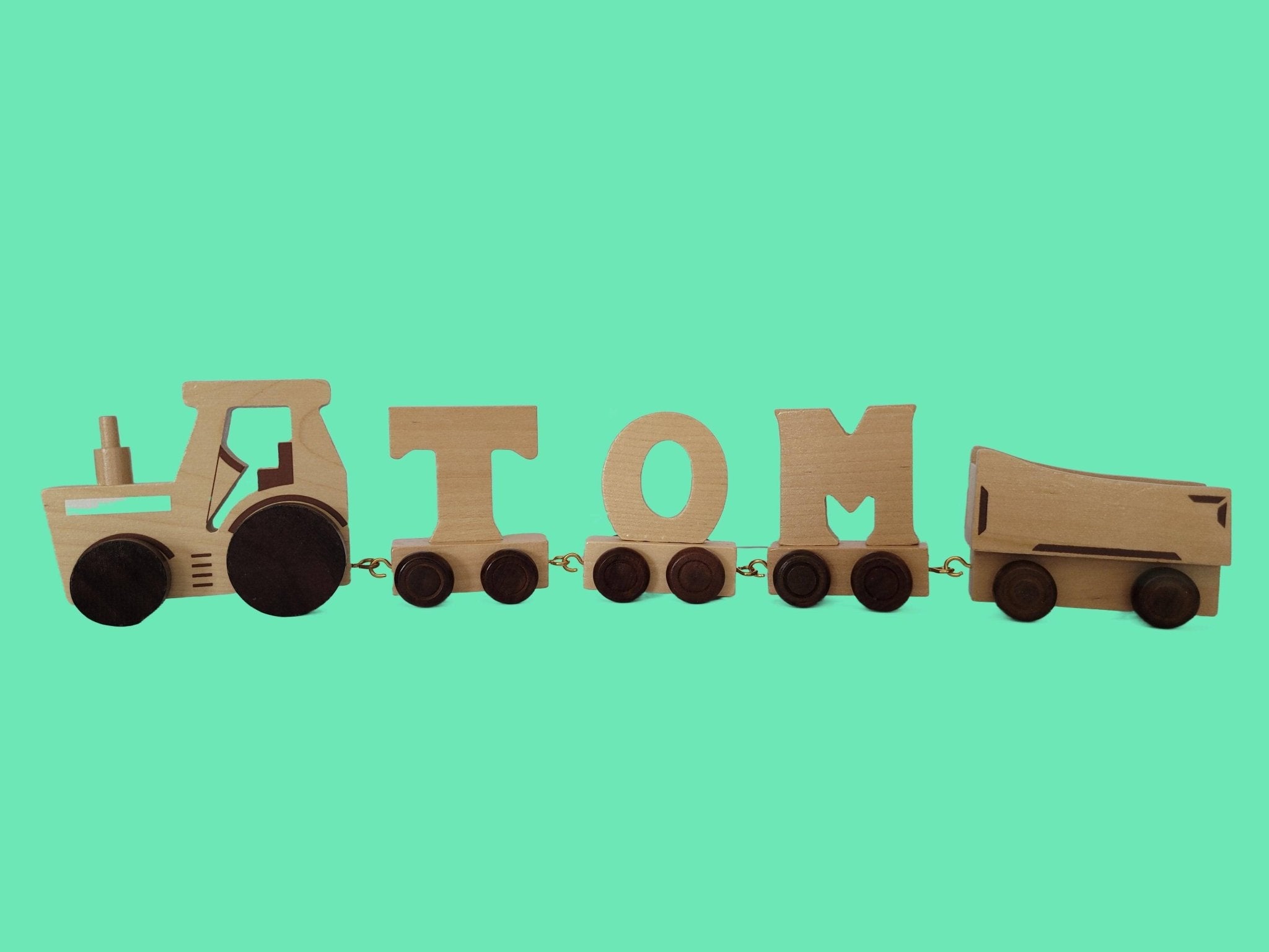 Complemento tren de madera - tractor - MINI MUNDO
