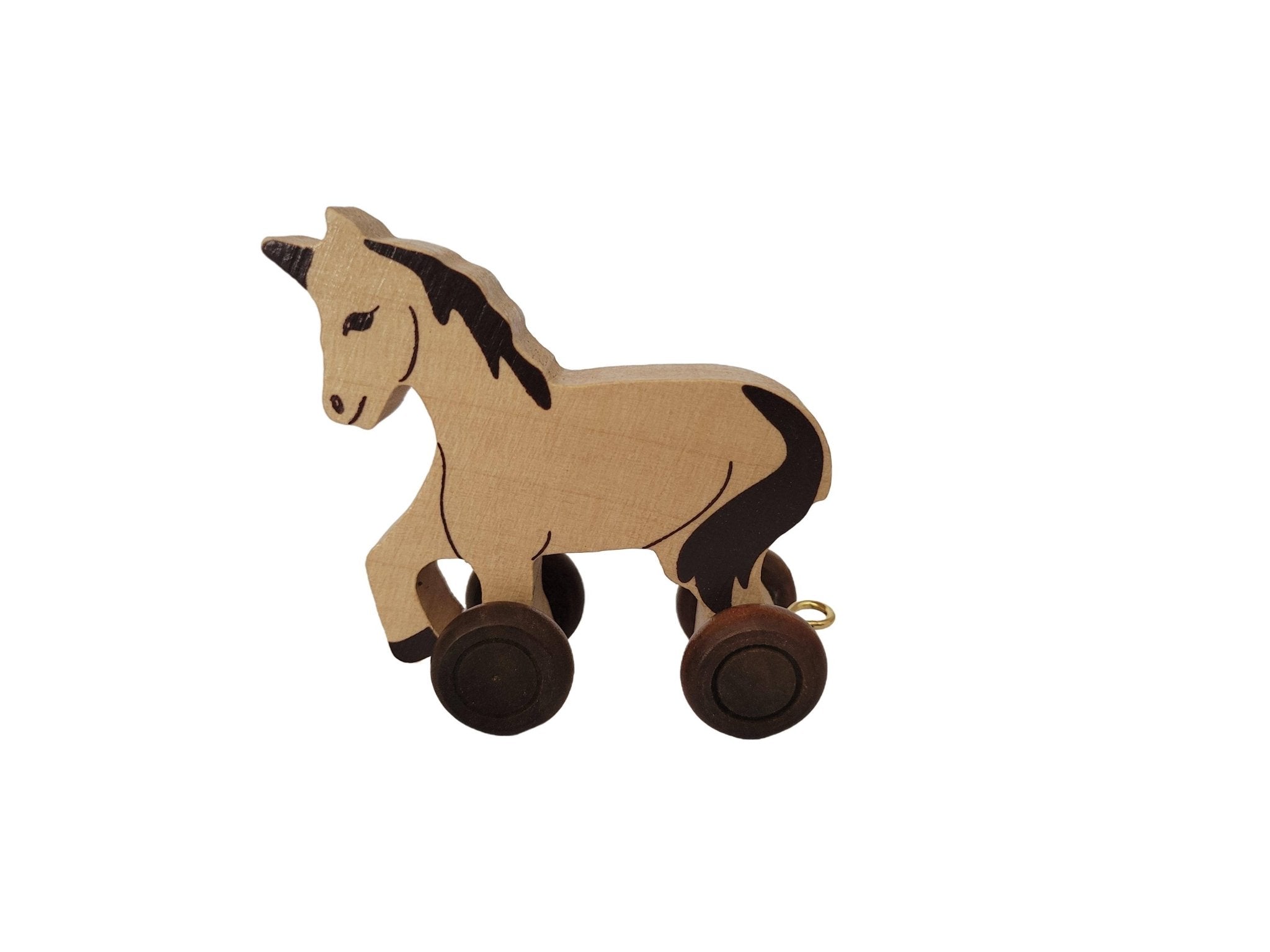 Complemento tren de madera - unicornio - MINI MUNDO