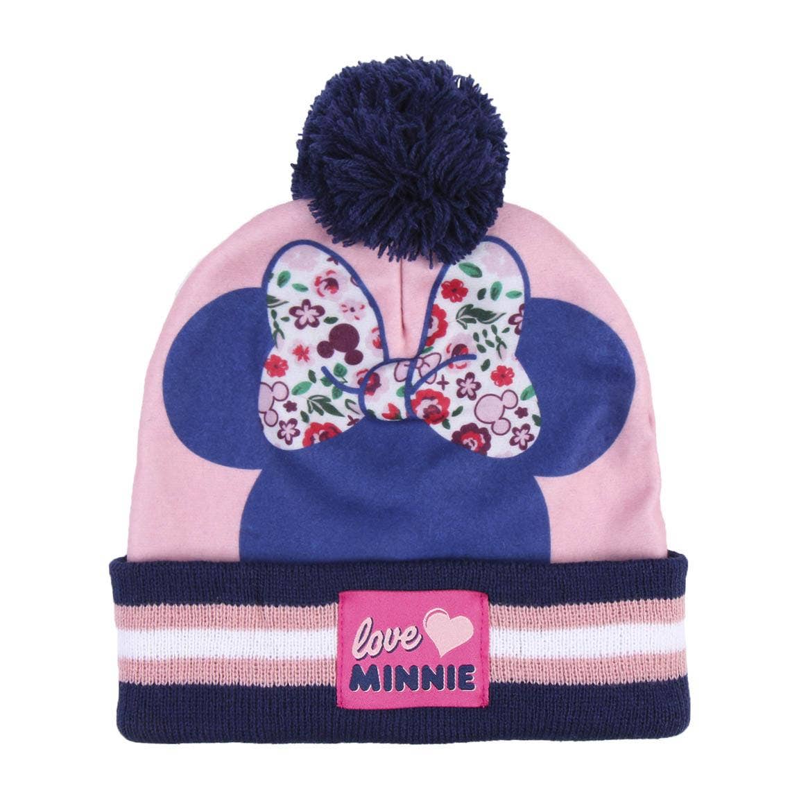 Conjunto gorro y guantes - Minnie - MINI MUNDO