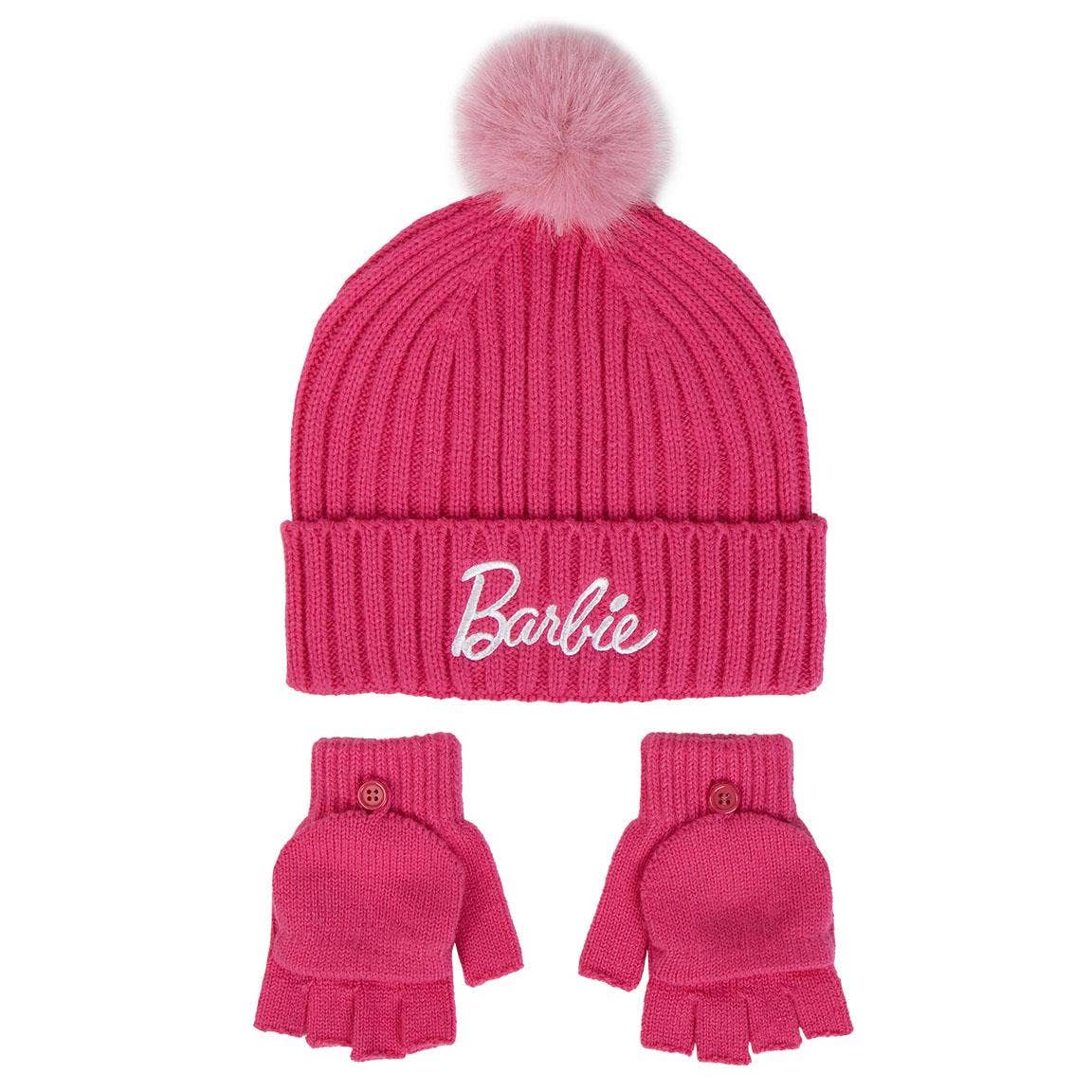 Conjunto guantes y gorro - Barbie - MINI MUNDO