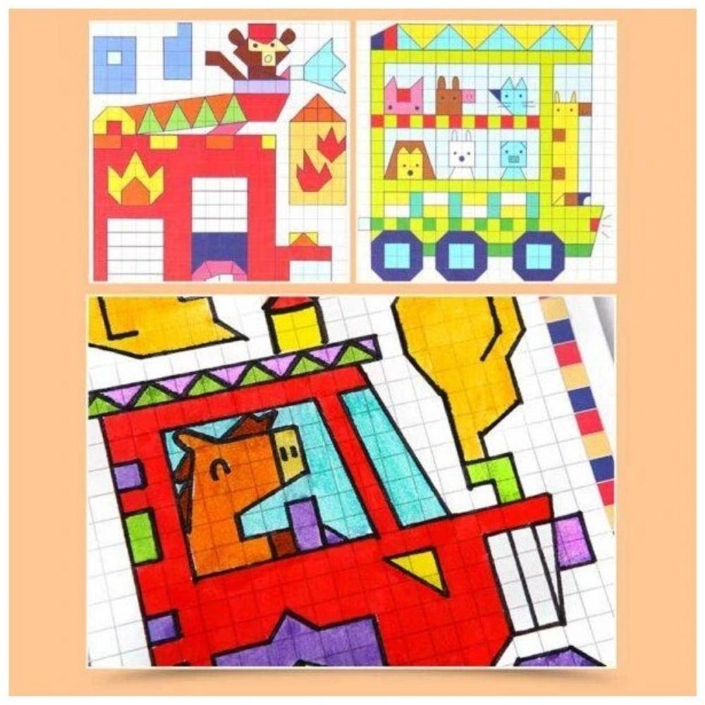 Cuaderno Pixel Art MAGICAL TRAFFIC - MINI MUNDO