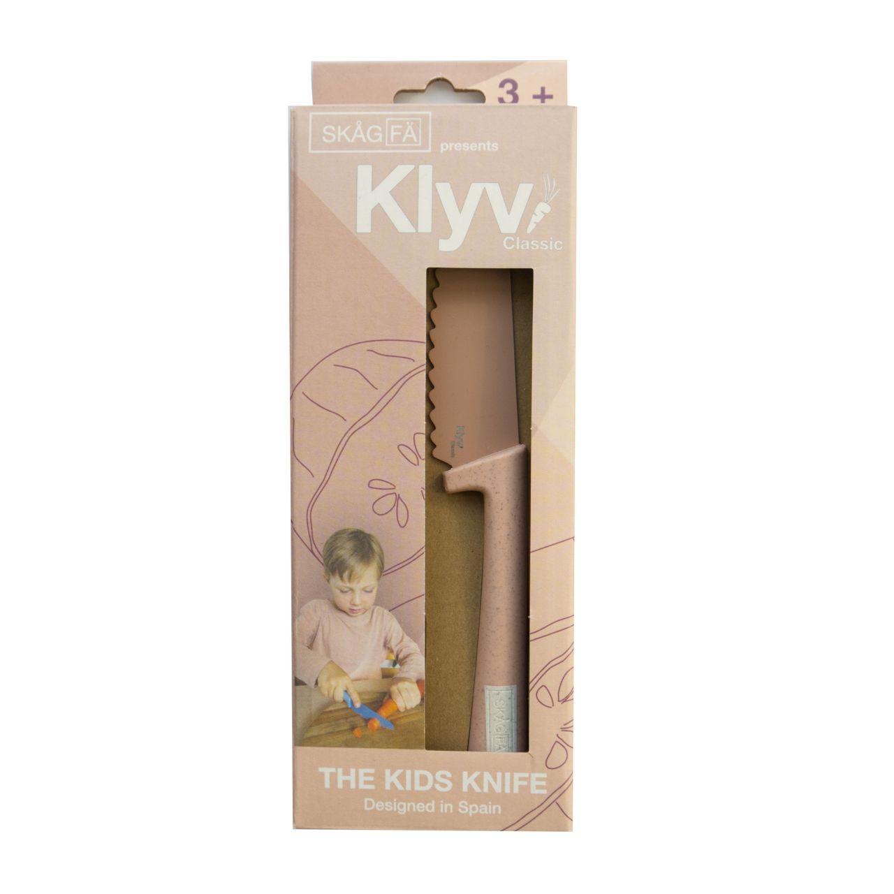 Cuchillo aprendizaje SKAGFA Klyv classic Terras anticorte - MINI MUNDO