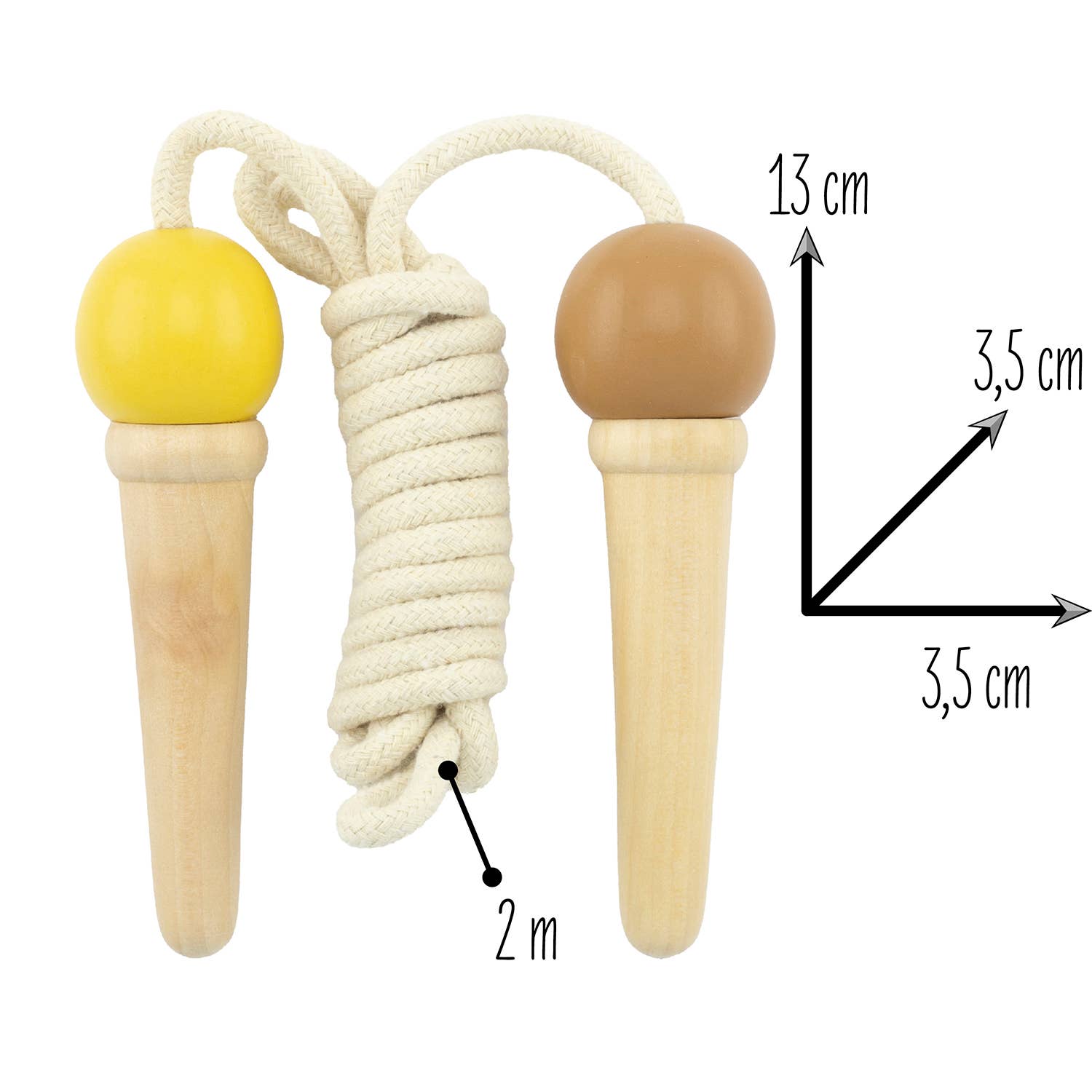 Cuerda para saltar - cono de helado - MINI MUNDO