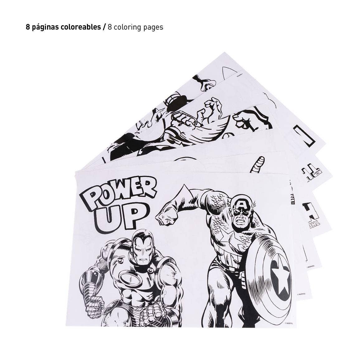 Dibujos para colorear - Marvel - MINI MUNDO