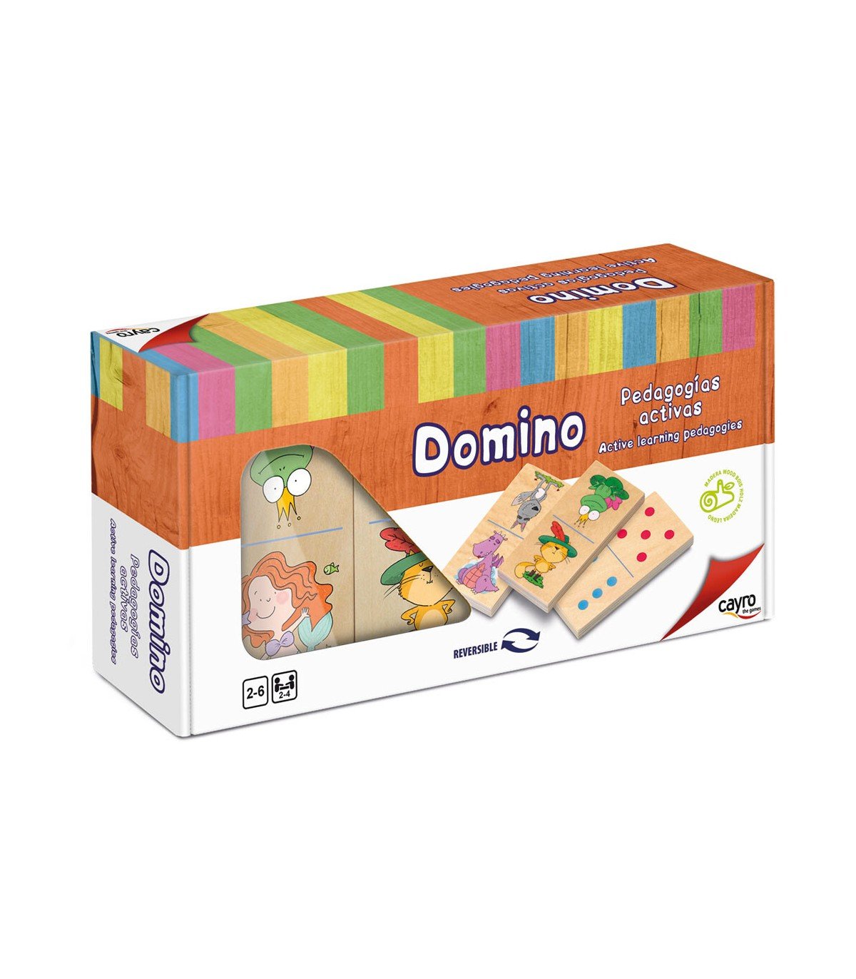DOMINO KIDS XL REVERSIBLE - MINI MUNDO