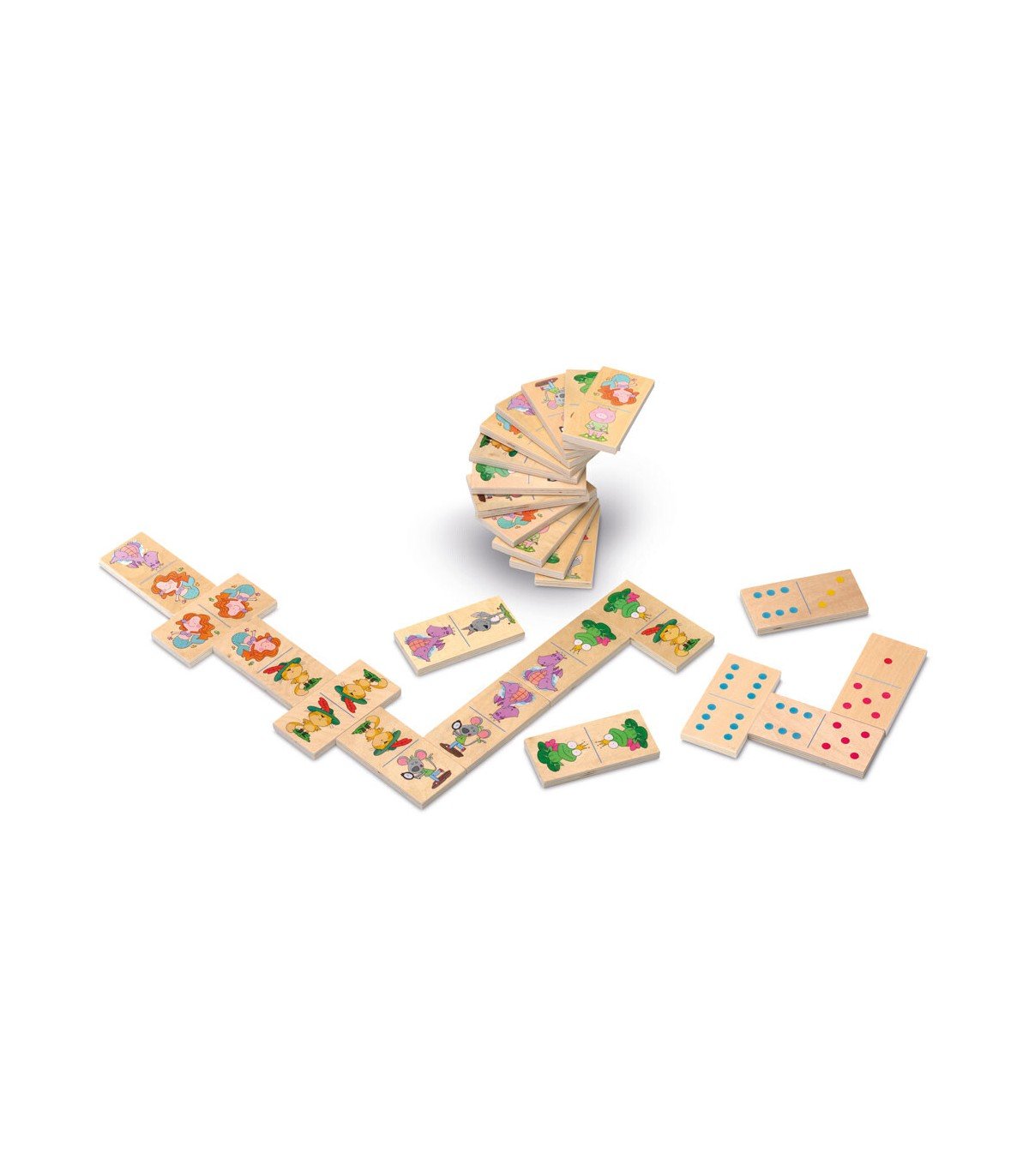 DOMINO KIDS XL REVERSIBLE - MINI MUNDO