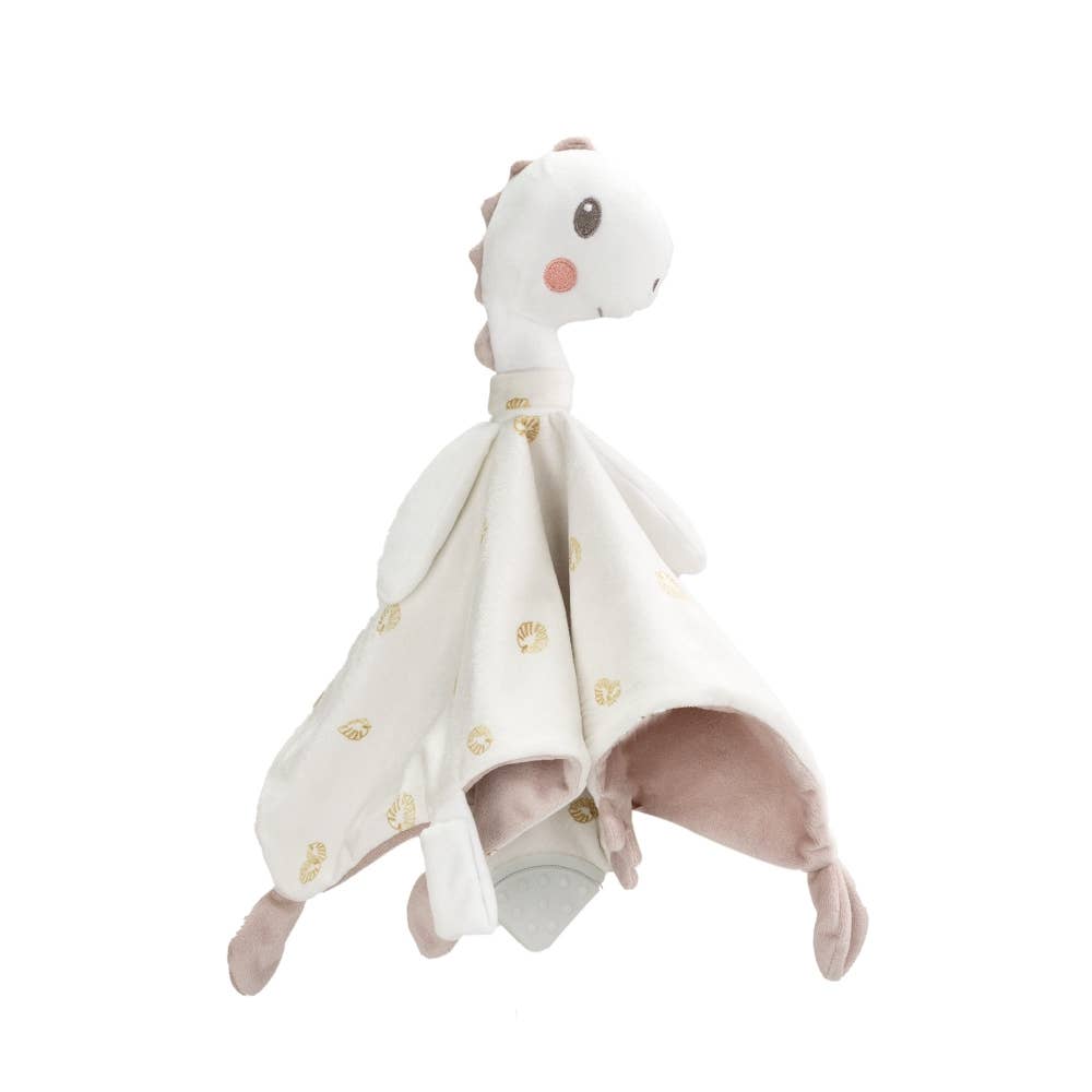 Doudou - dinosaurio blanco crudo - MINI MUNDO