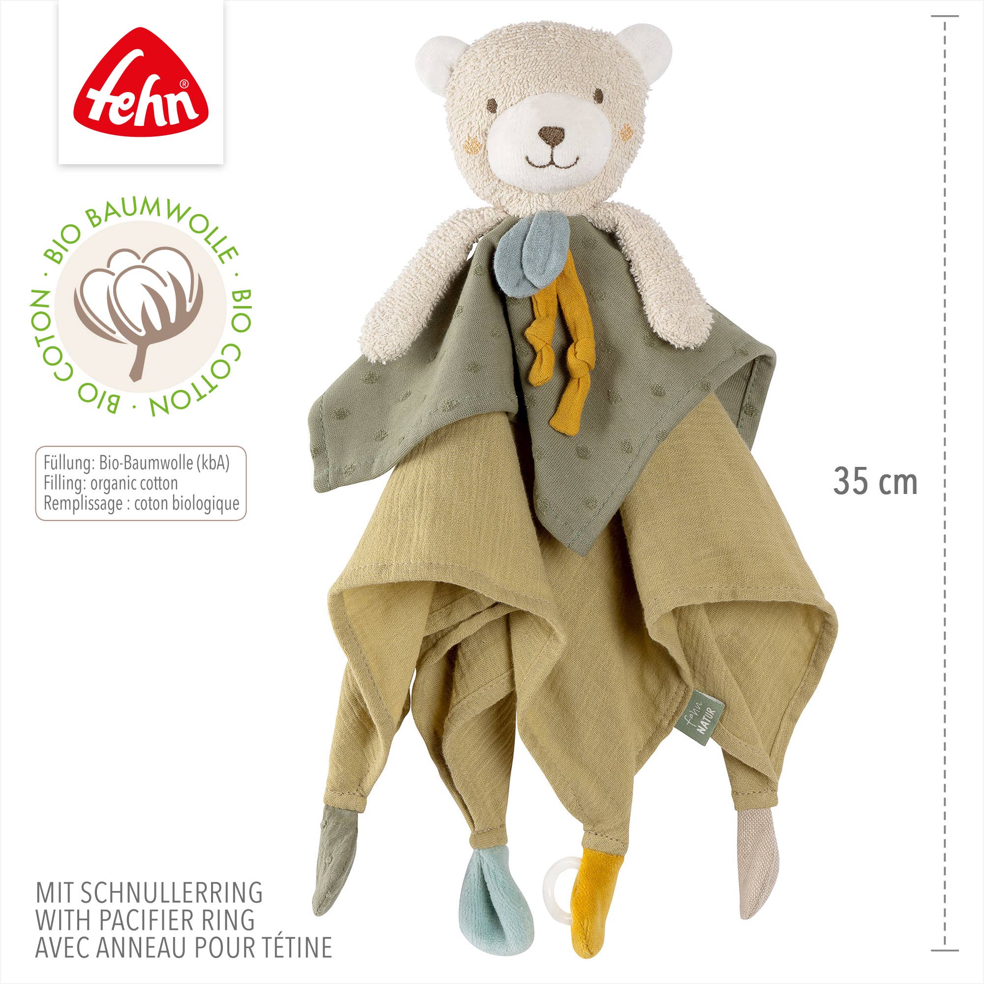 Doudou - oso verde - MINI MUNDO