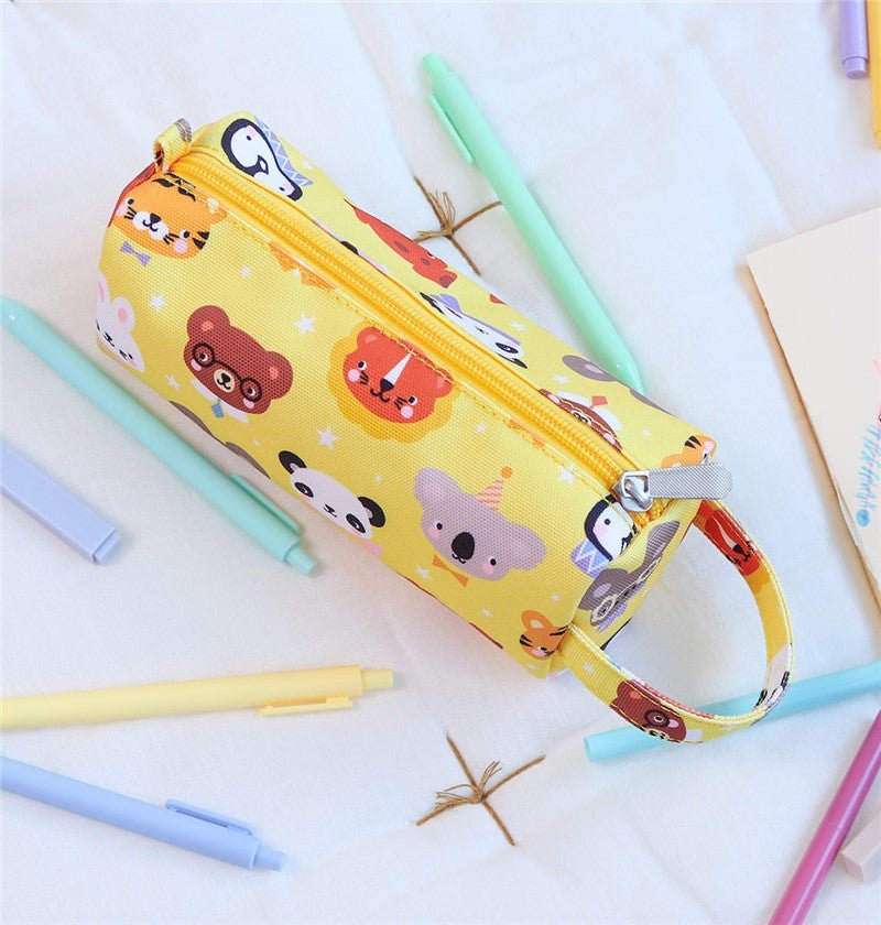 Estuche escolar - animales - MINI MUNDO
