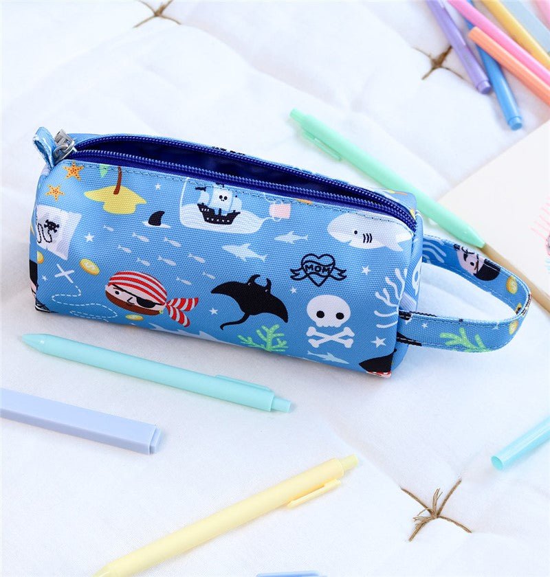 Estuche escolar - piratas - MINI MUNDO