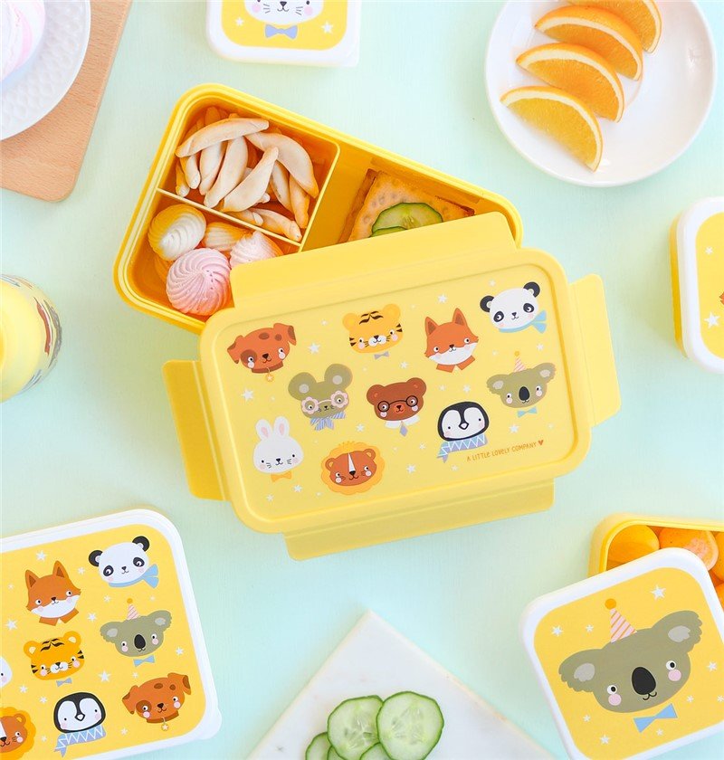 Fiambrera Bento XL Animales - MINI MUNDO