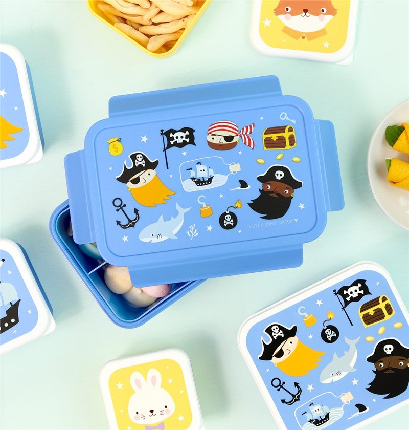 Fiambrera Bento XL Piratas - MINI MUNDO