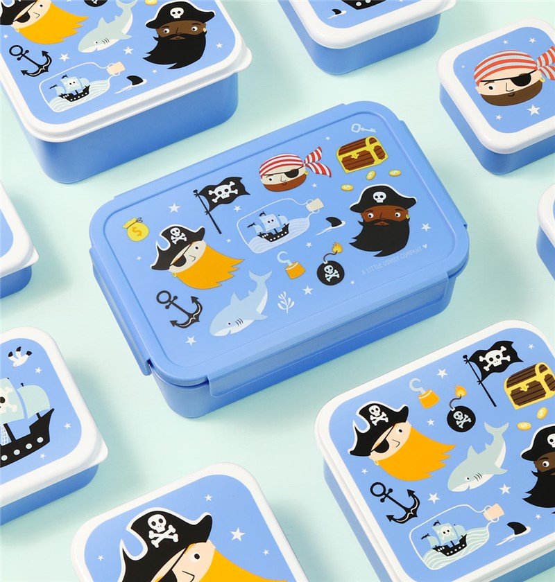Fiambrera Bento XL Piratas - MINI MUNDO