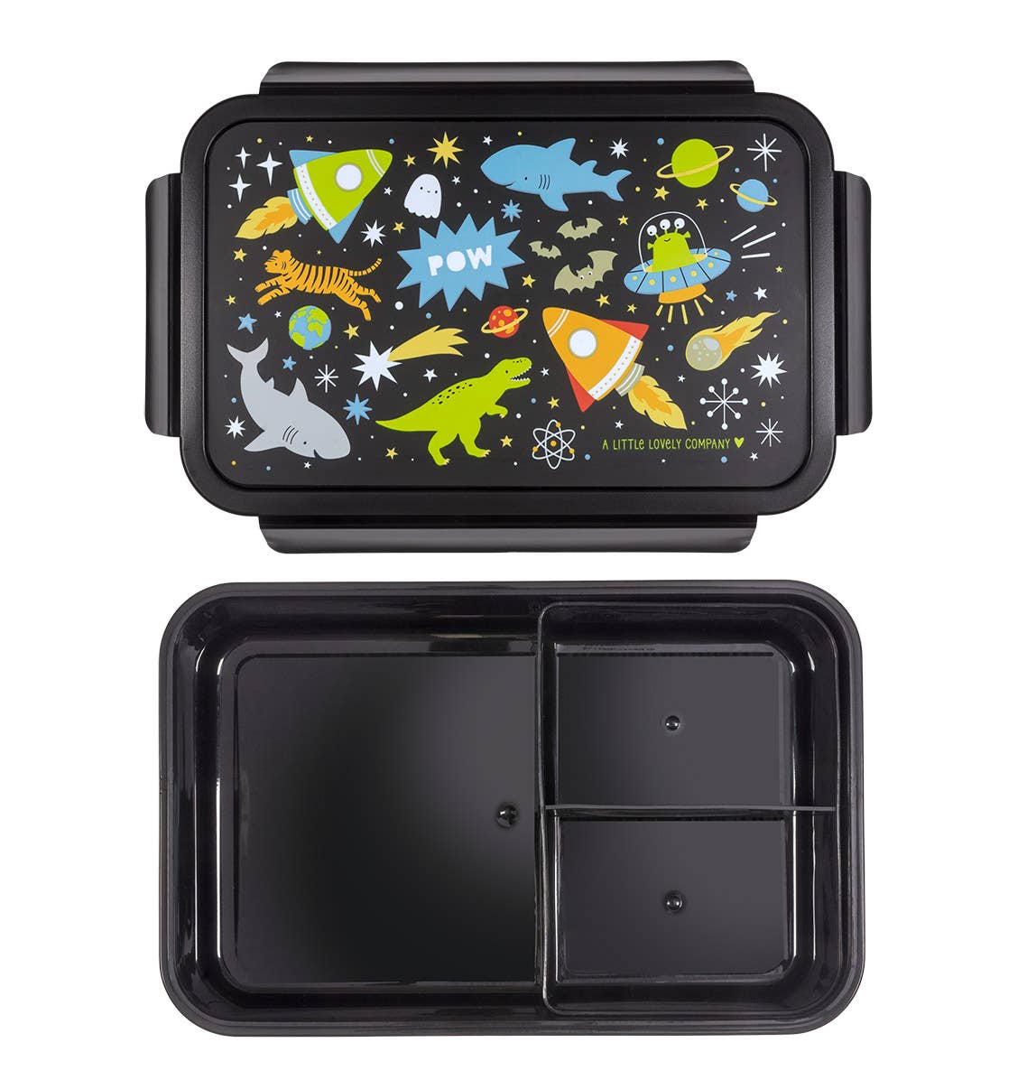 Fiambrera con compartimentos XL - Galaxy - MINI MUNDO