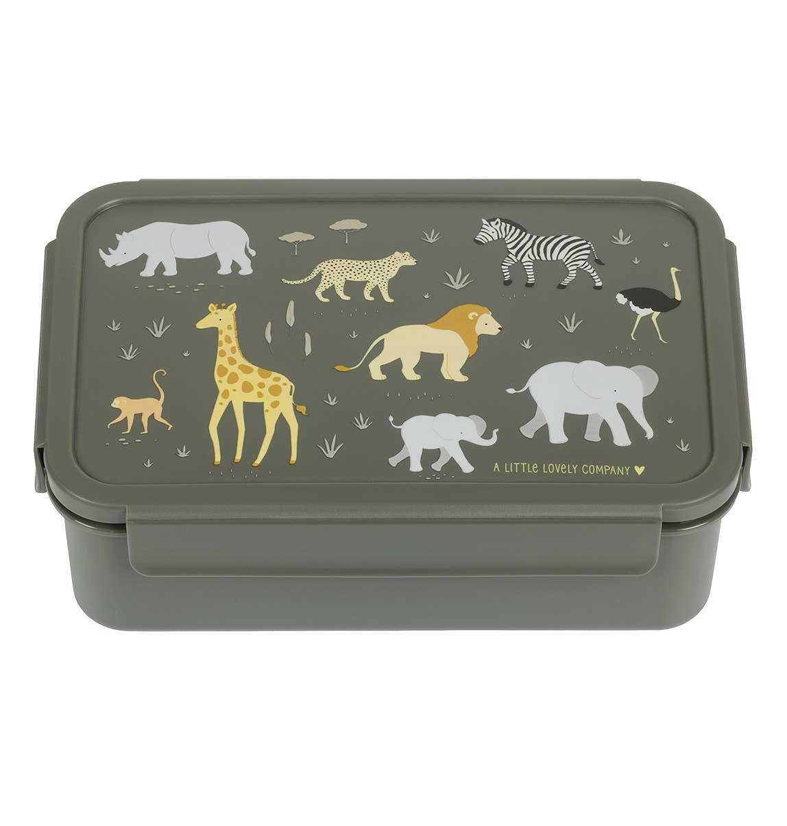 Fiambrera con compartimentos XL - Savanna - MINI MUNDO
