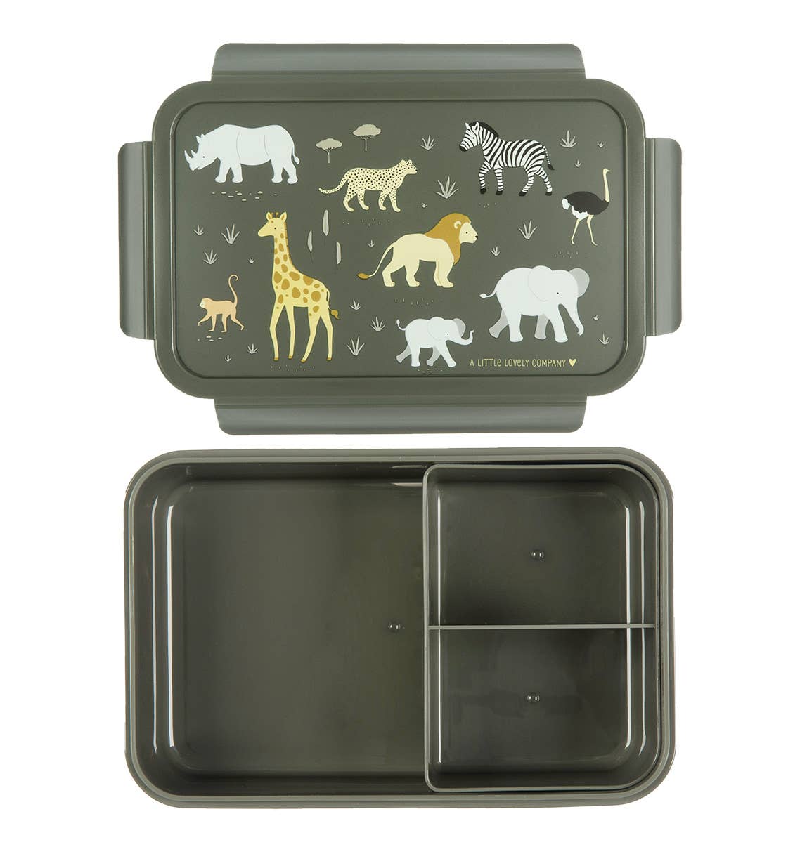 Fiambrera con compartimentos XL - Savanna - MINI MUNDO
