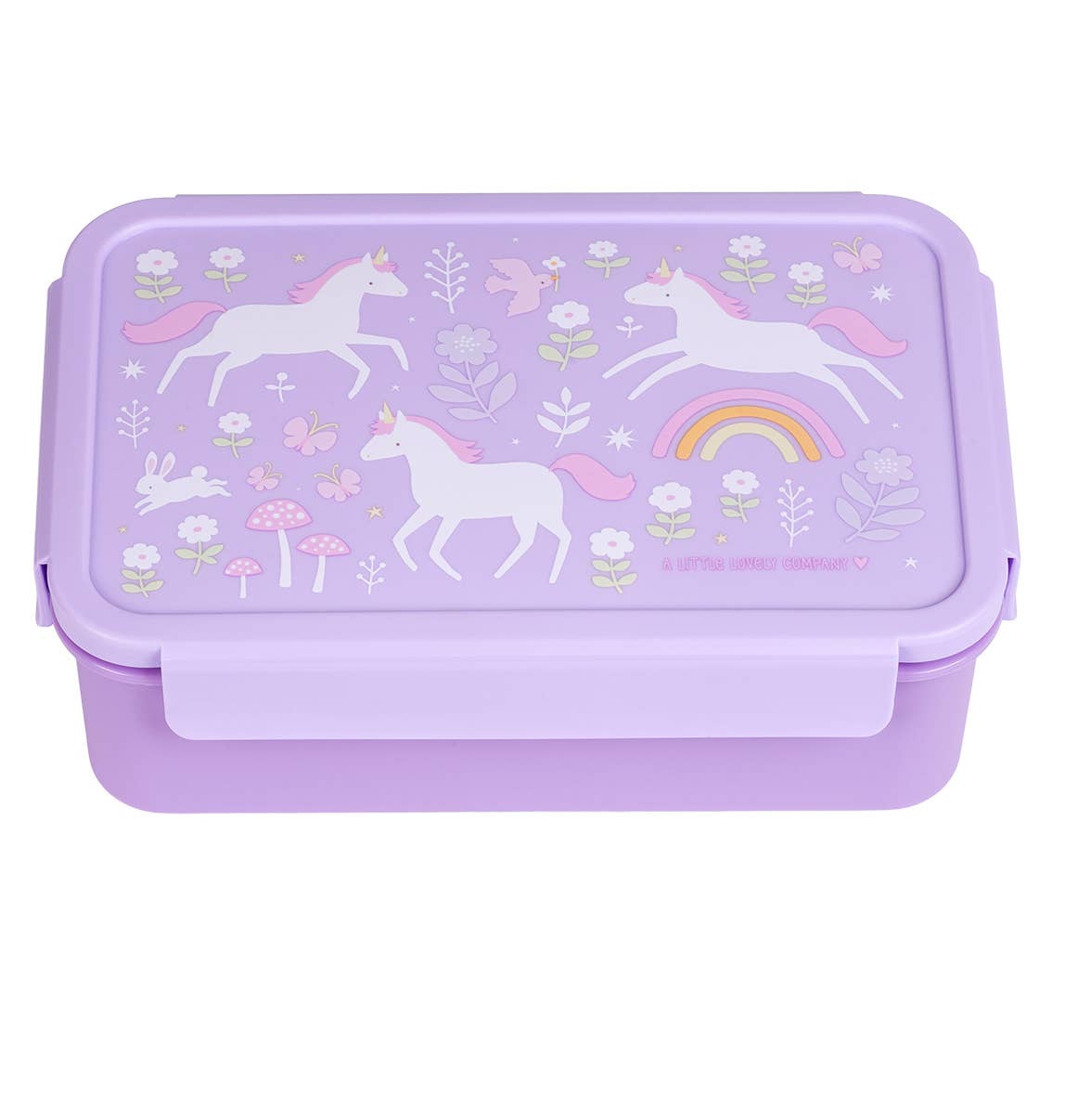 Fiambrera con compartimentos XL - unicornio - MINI MUNDO
