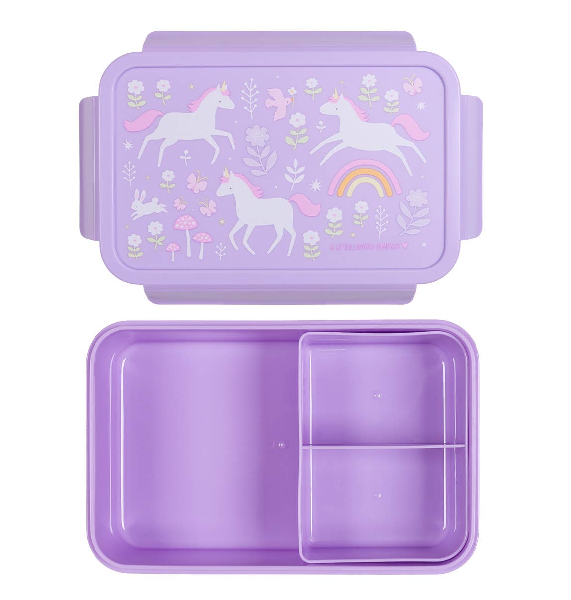 Fiambrera con compartimentos XL - unicornio - MINI MUNDO