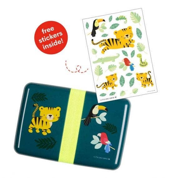 Fiambrera pequeña Jungle tiger - MINI MUNDO