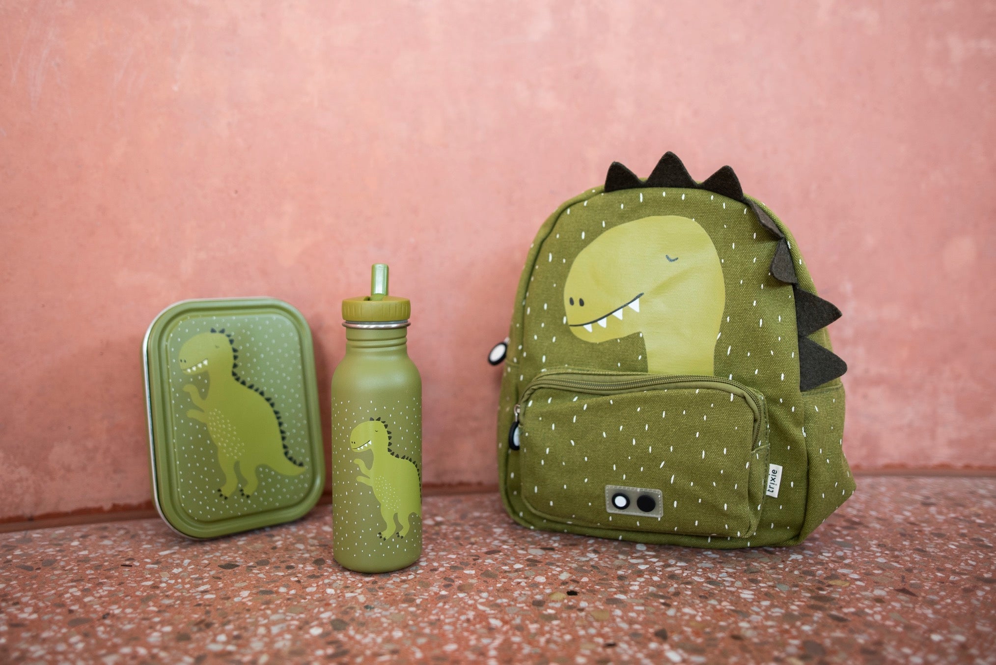 Fiambrera Trixie pequeña Mr. Dino - MINI MUNDO