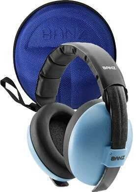 FUNDA CASCOS BANZ ANTI RUIDO BABY AZUL - MINI MUNDO