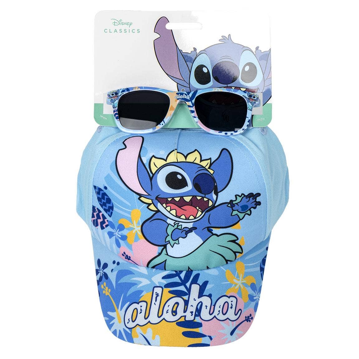 Gorra + gafas de sol - Stich - MINI MUNDO