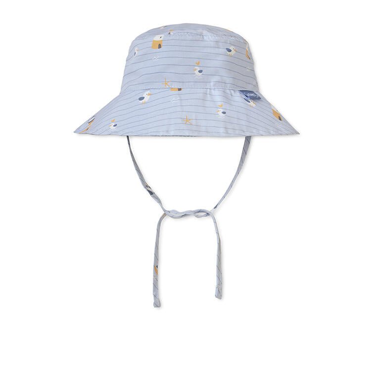 Gorro con protección solar +50UV Navy Hugs - MINI MUNDO