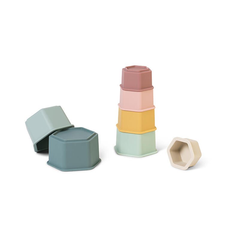 Hexagonos apilables - MINI MUNDO