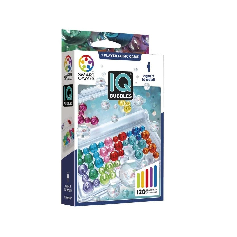 IQ Bubbles – Juego de lógica con 120 desafíos - MINI MUNDO