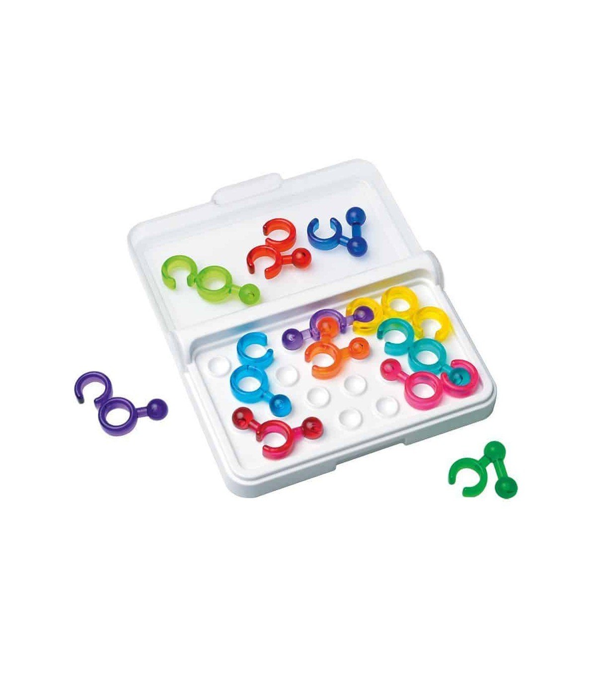 IQ Link – Juego de lógica compacto con 120 desafíos inteligentes - MINI MUNDO