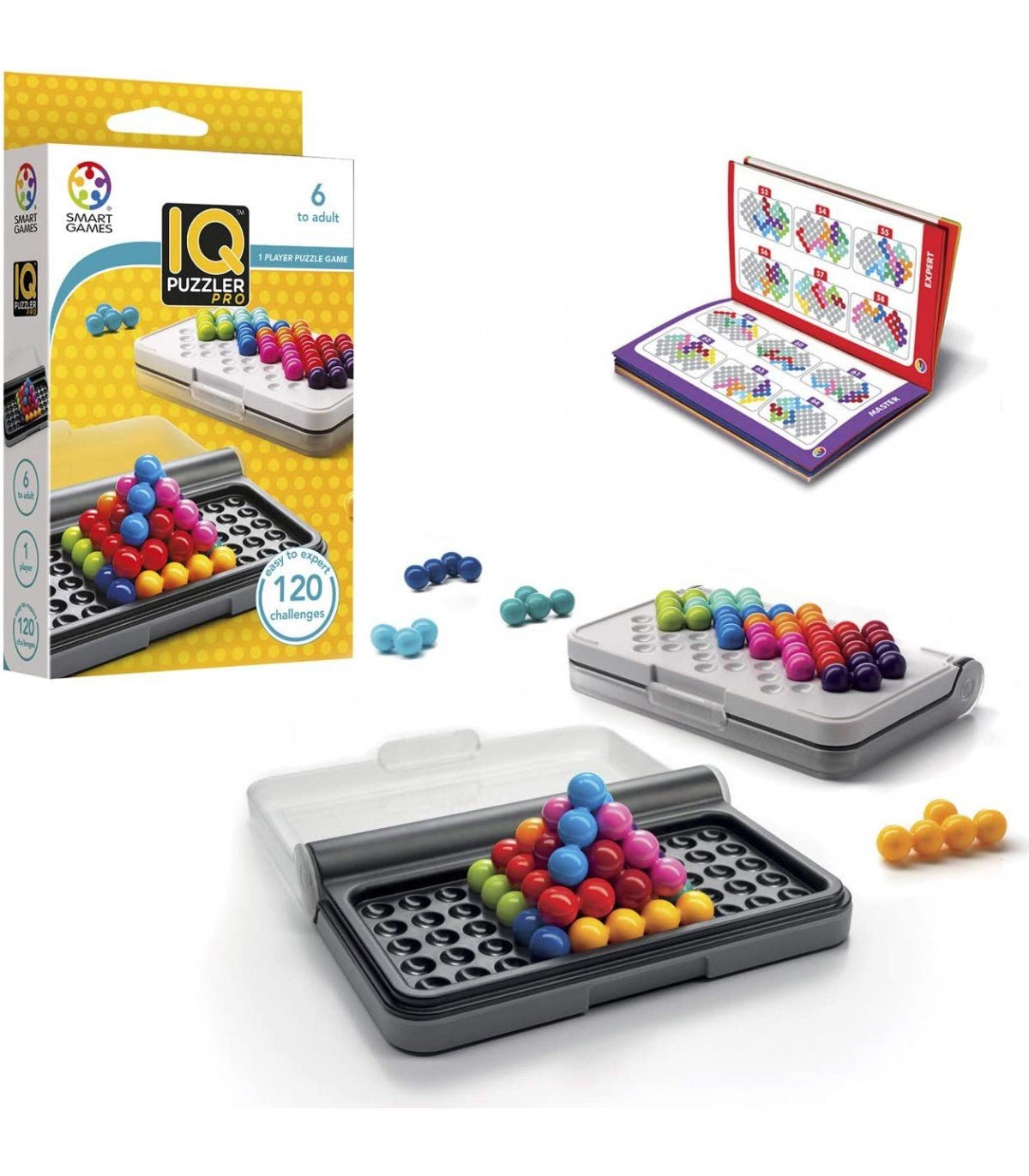 IQ Puzzler Pro – Juego de lógica con 120 desafíos - MINI MUNDO