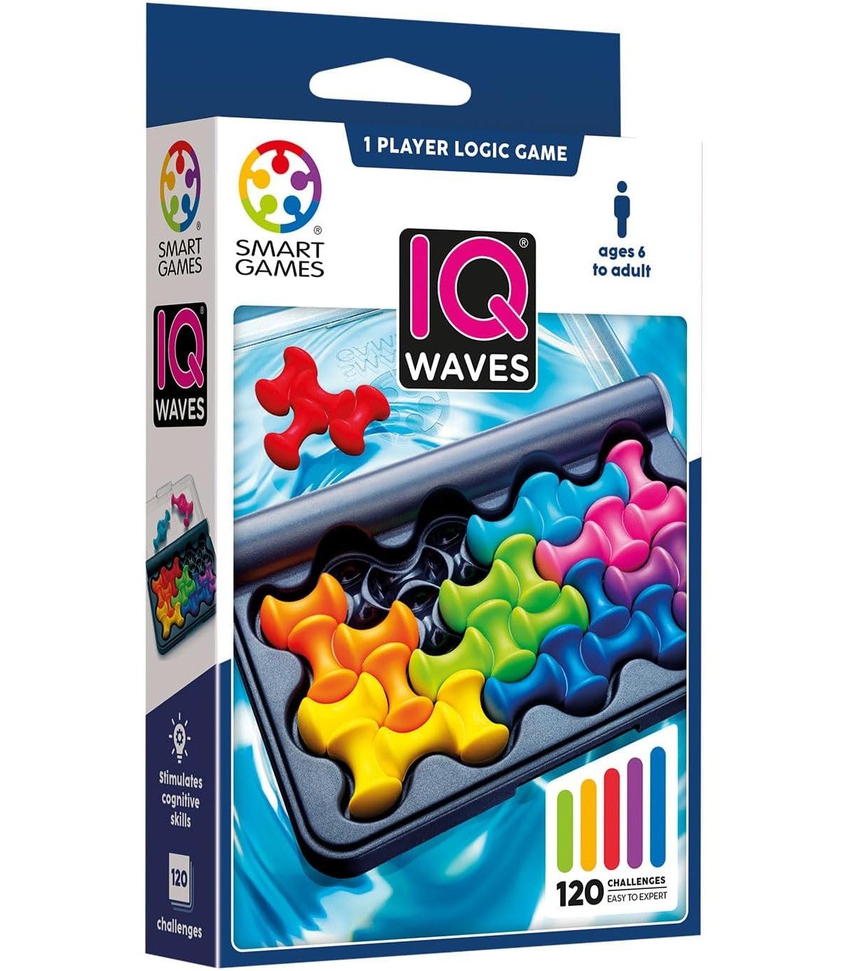 IQ Waves – Juego de lógica con 120 desafíos - MINI MUNDO