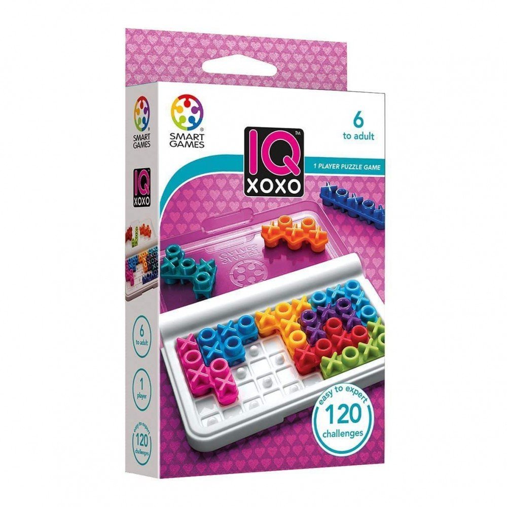 IQ XOXO – Juego de lógica con 120 desafíos - MINI MUNDO