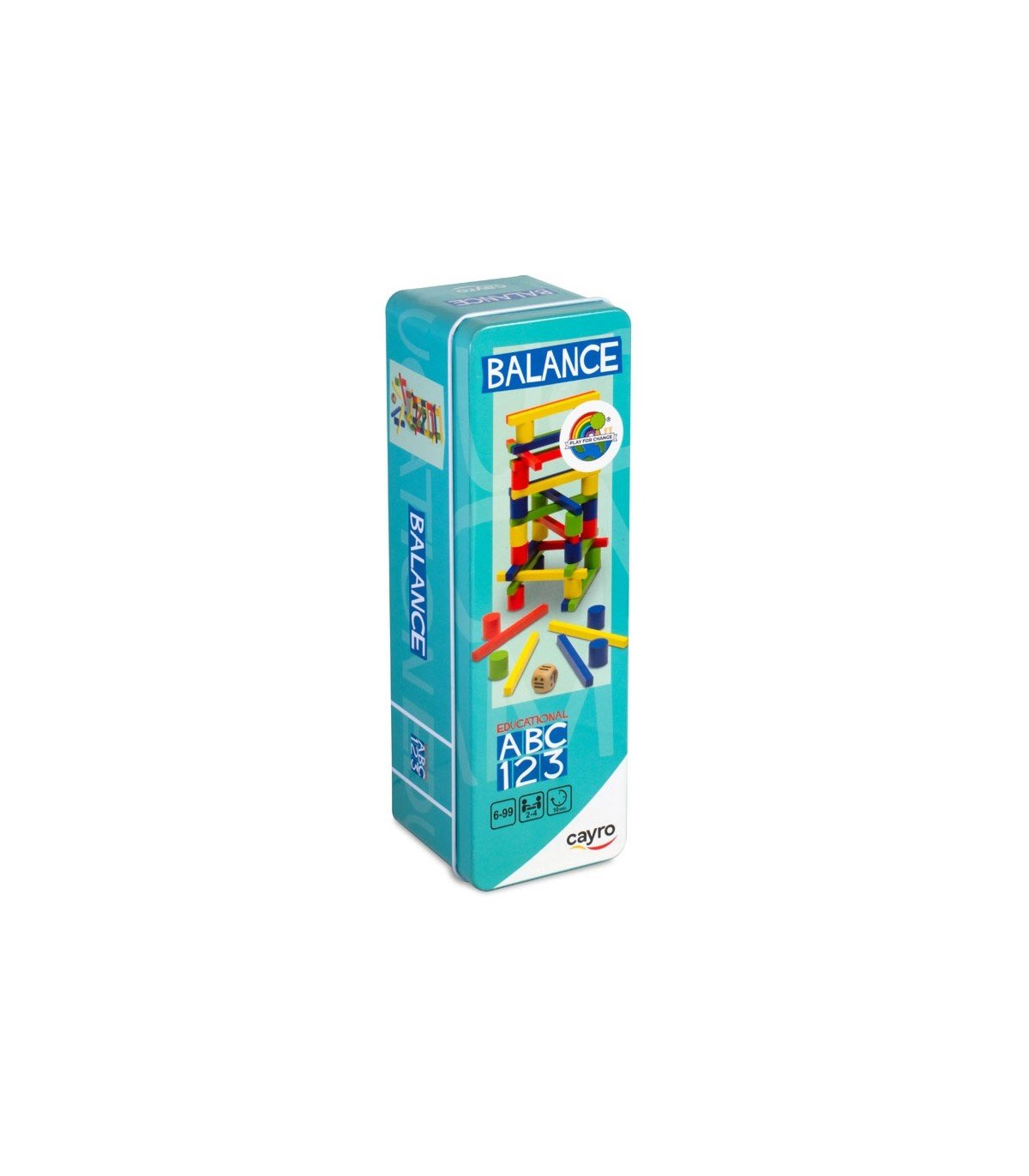JUEGO BALANCE TRAVEL CAJA DE METAL - MINI MUNDO