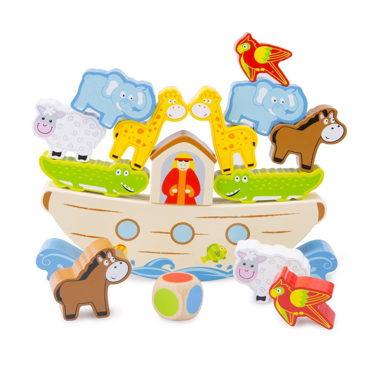 Juego de equilibrio - Animales, arca de Noé. - MINI MUNDO