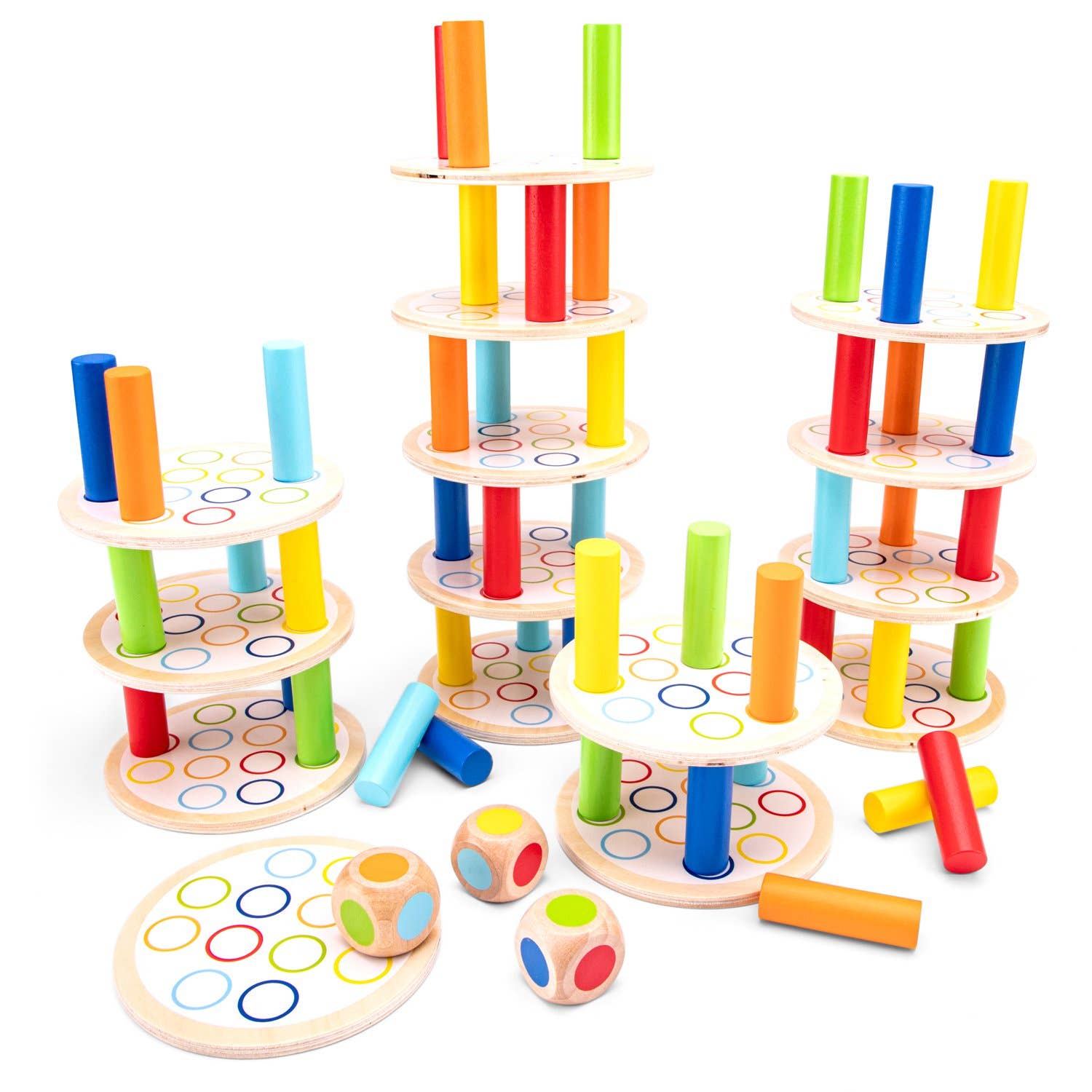 Juego de equilibrio - Tower Balance - MINI MUNDO