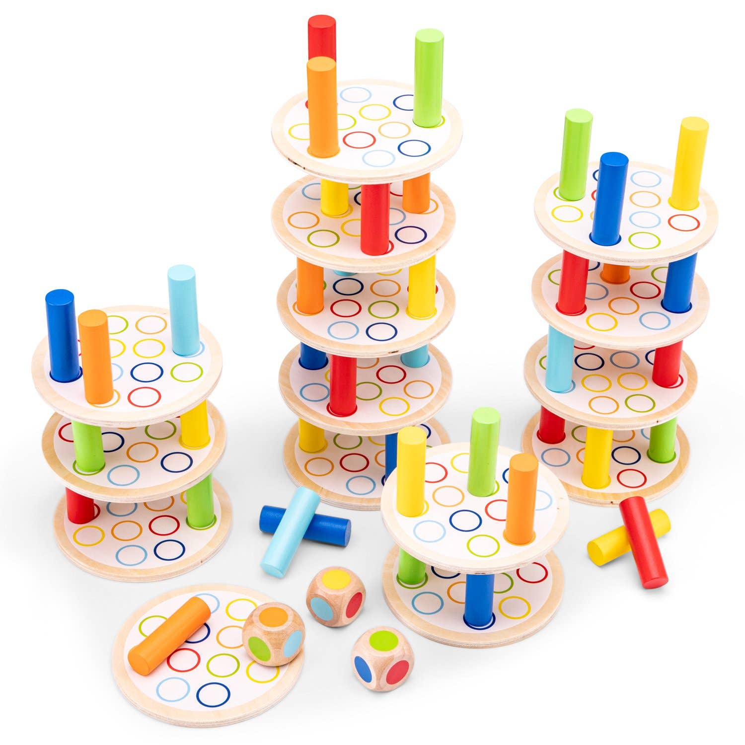 Juego de equilibrio - Tower Balance - MINI MUNDO