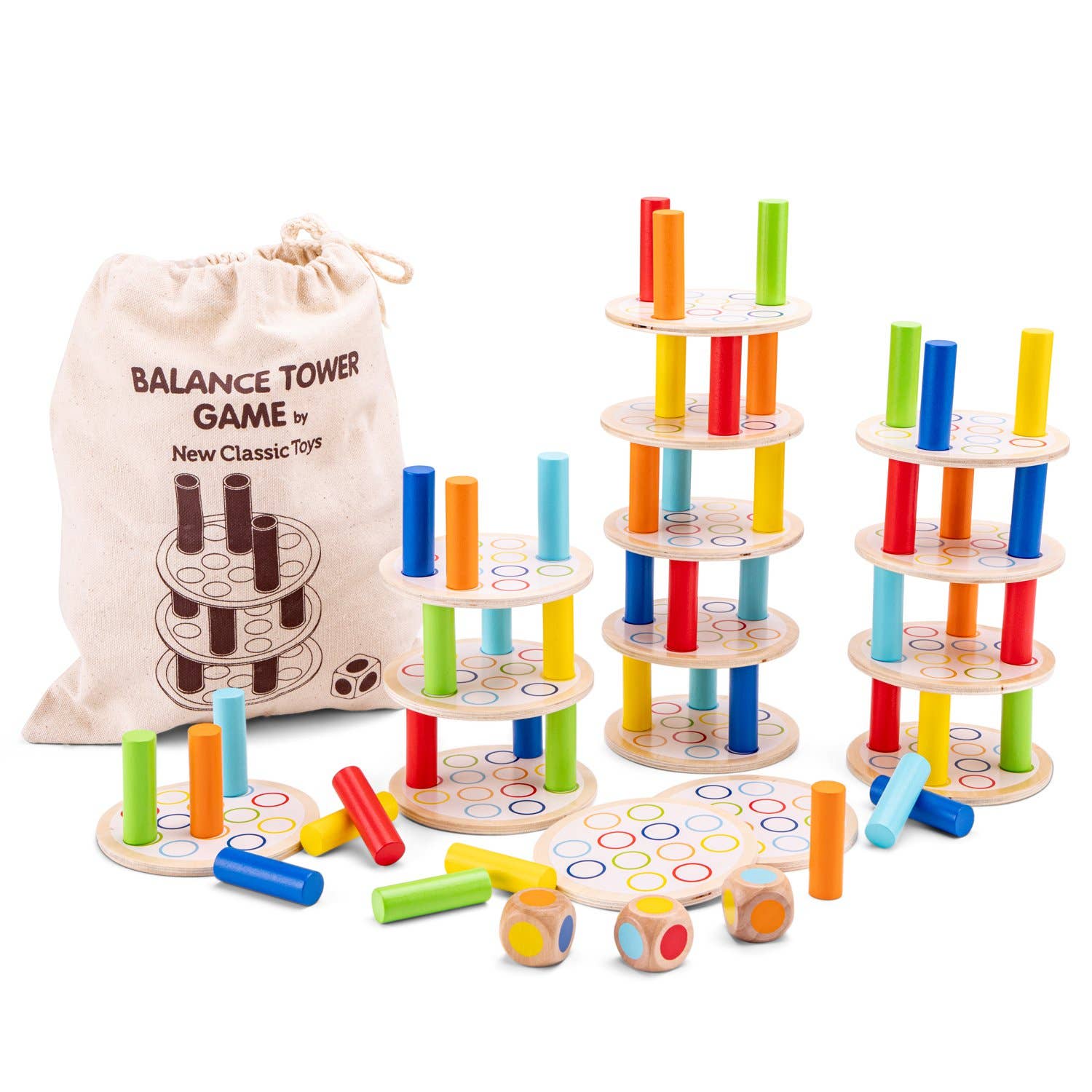 Juego de equilibrio - Tower Balance - MINI MUNDO
