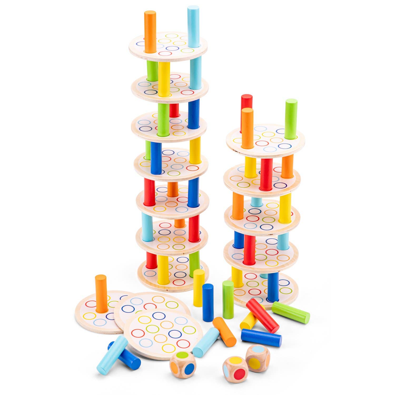 Juego de equilibrio - Tower Balance - MINI MUNDO