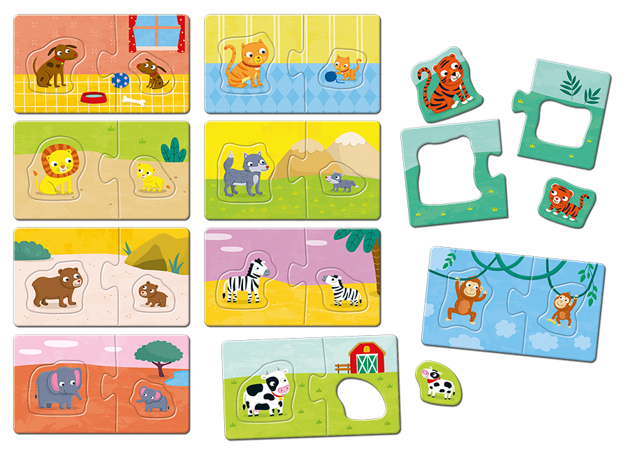 Juego de lógica - dominó conceptos - MINI MUNDO