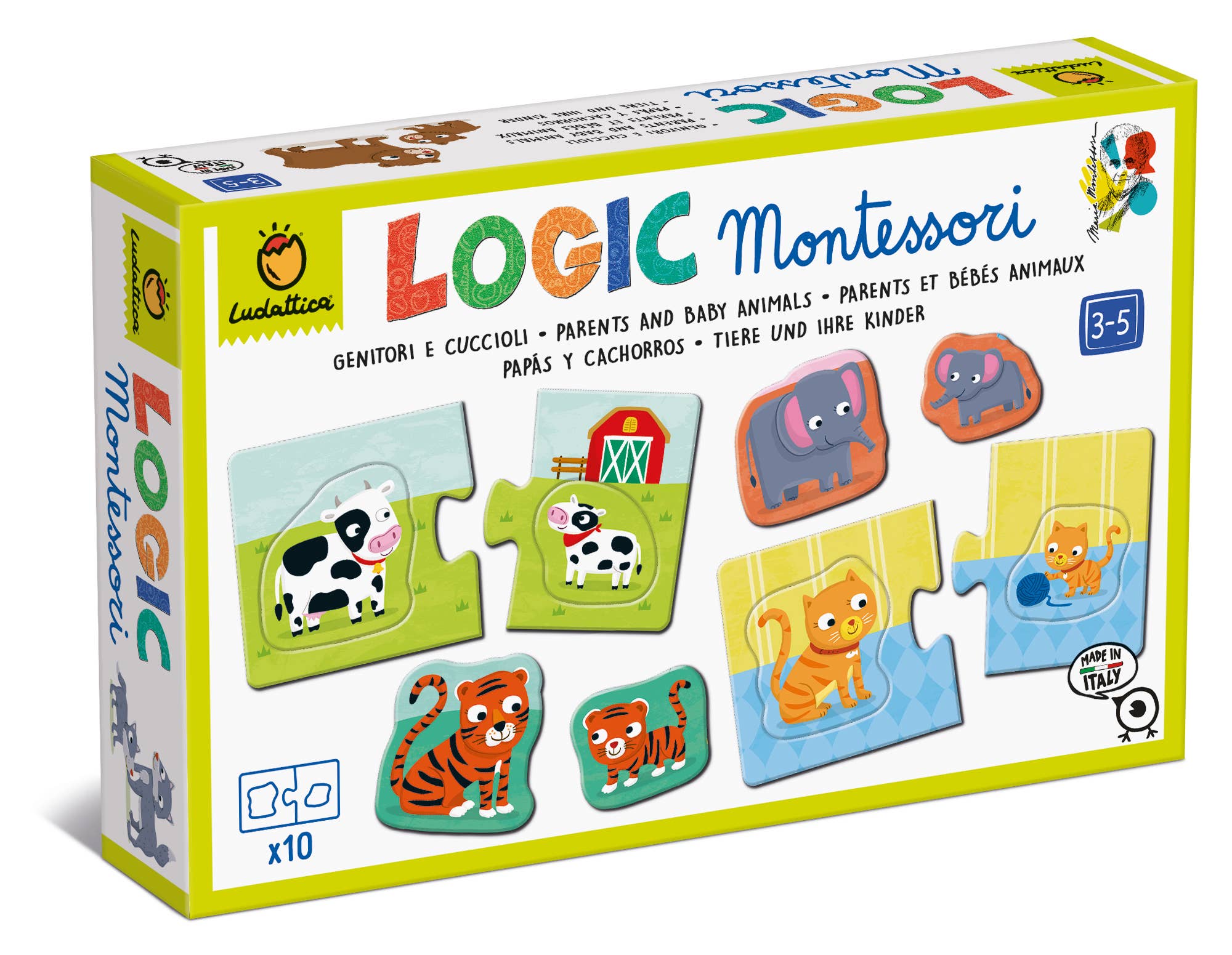 Juego de lógica - dominó conceptos - MINI MUNDO