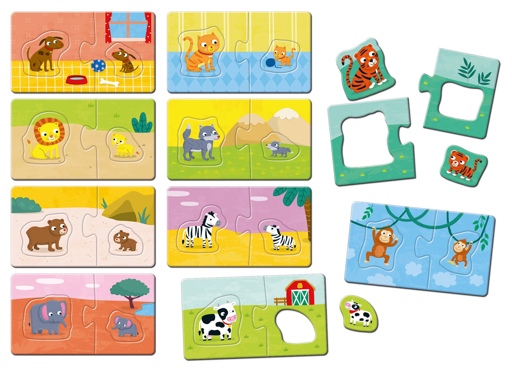 Juego de lógica - dominó conceptos - MINI MUNDO