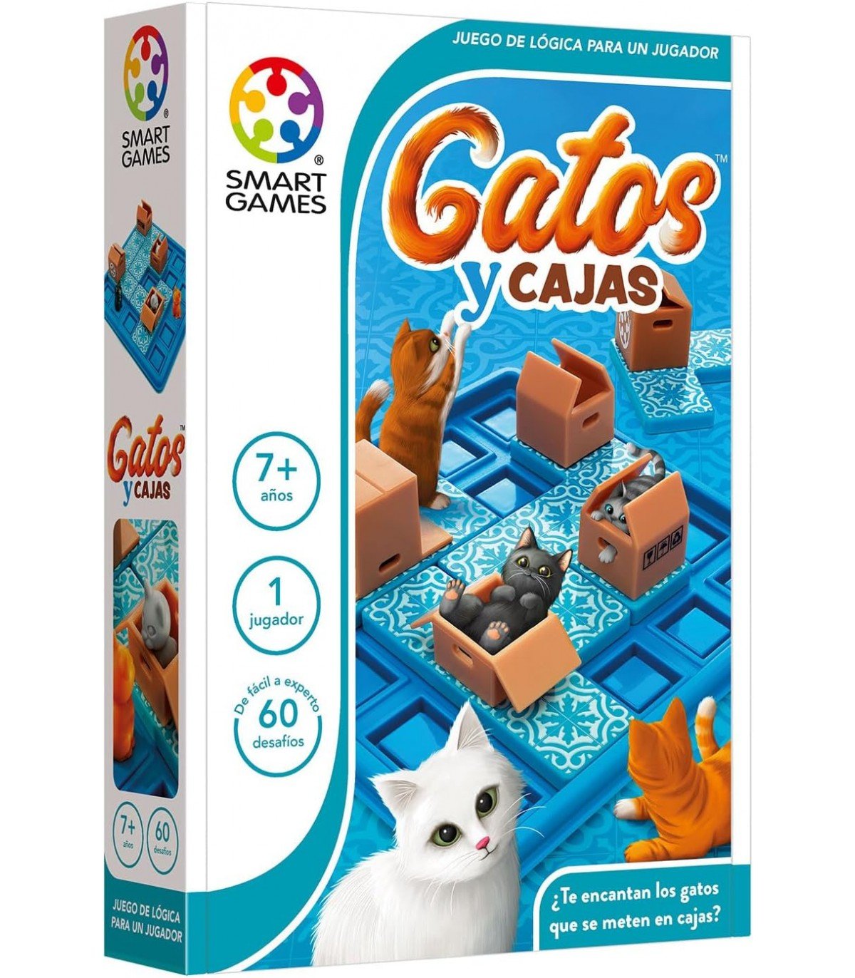 Juego de lógica “Gatos y Cajas” - MINI MUNDO