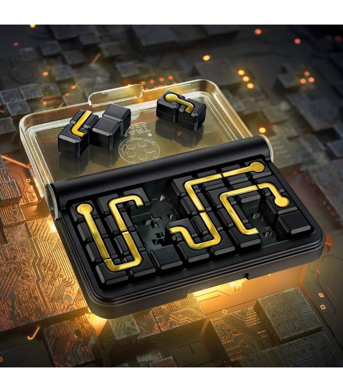 Juego IQ Circuit – Puzzle lógico portátil con 120 desafíos - MINI MUNDO