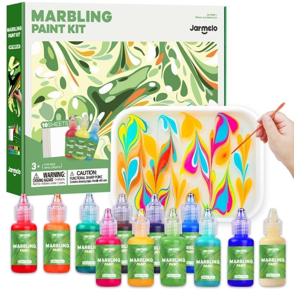 Kit pintura MARMOLEADA (12 colores) - BEBABI