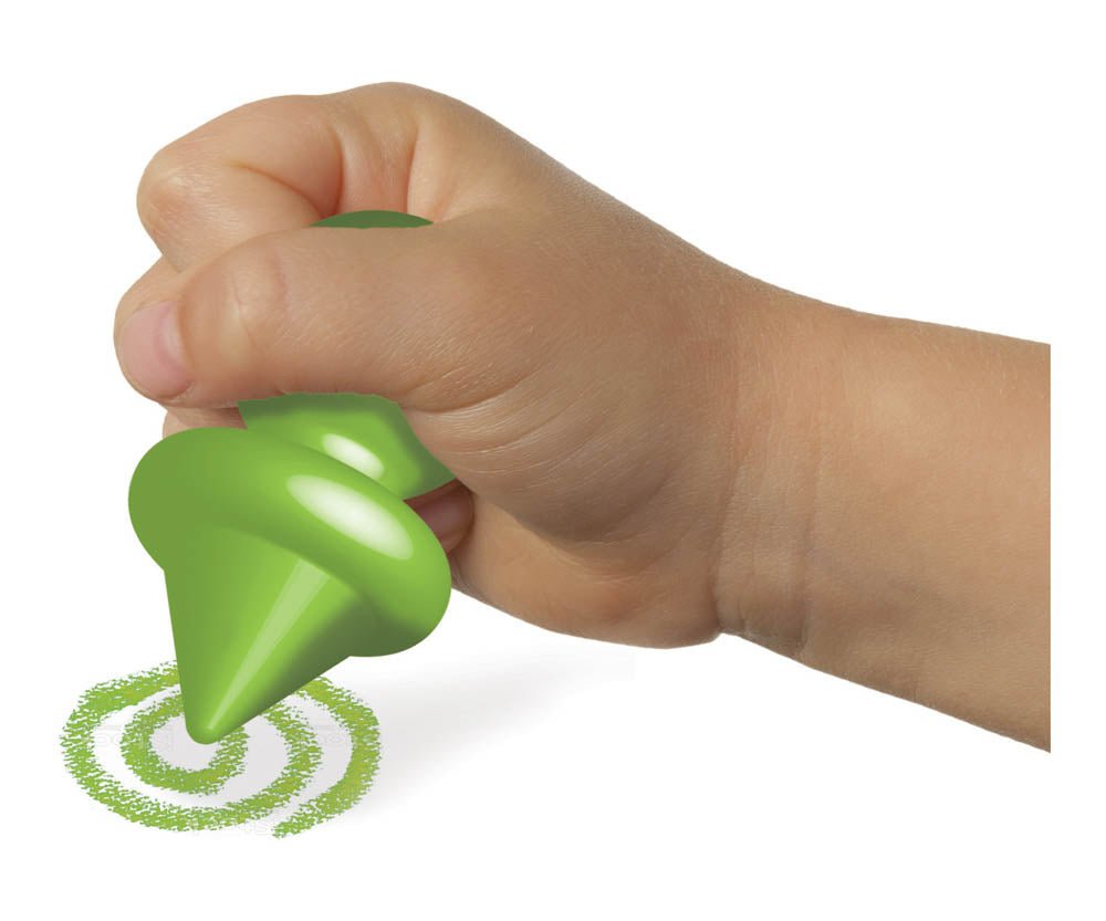 Lápices de cera ergonómicos (x9) - MINI MUNDO