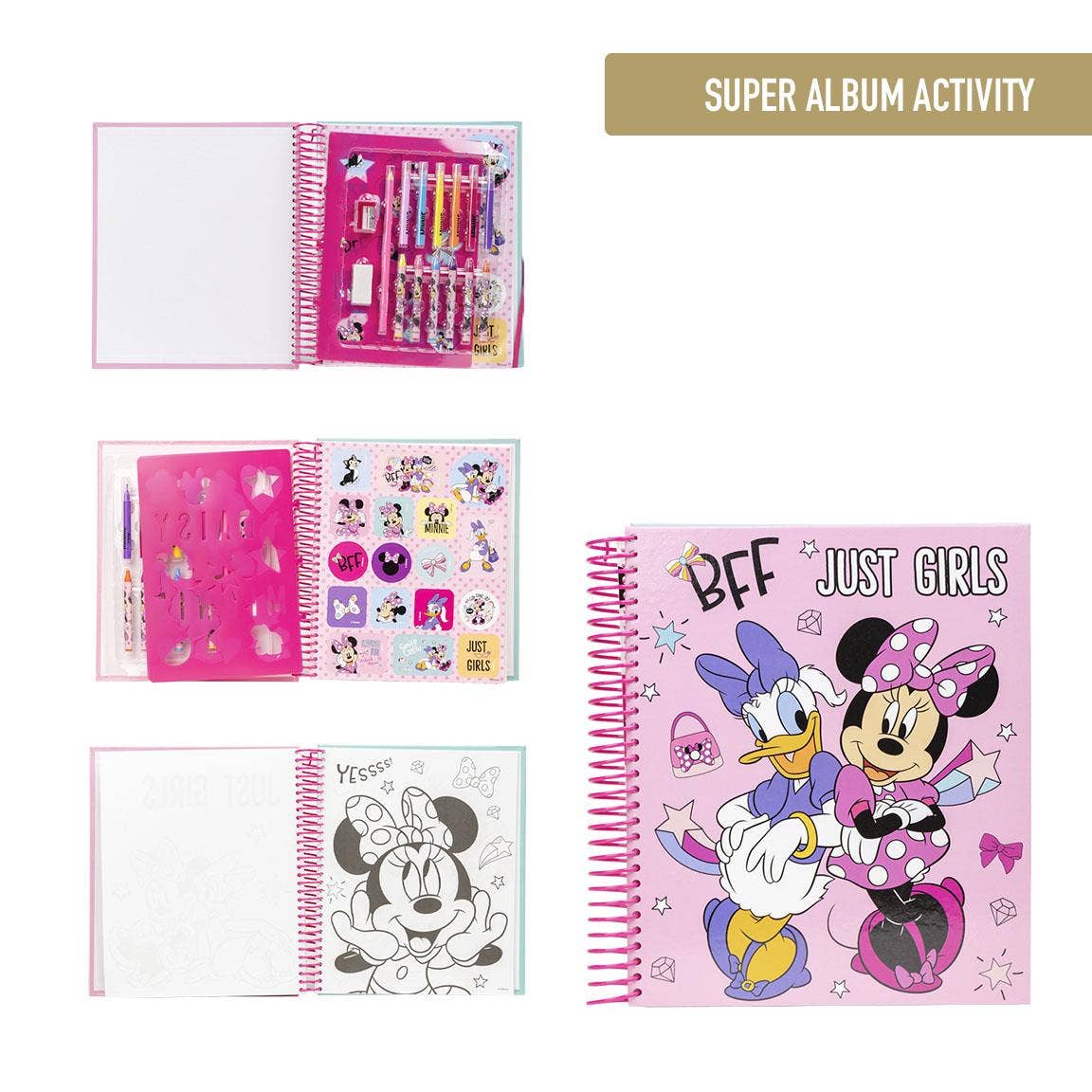 Libro actividades coloreable Minnie - MINI MUNDO